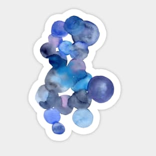 Watercolor Bubbles Sticker